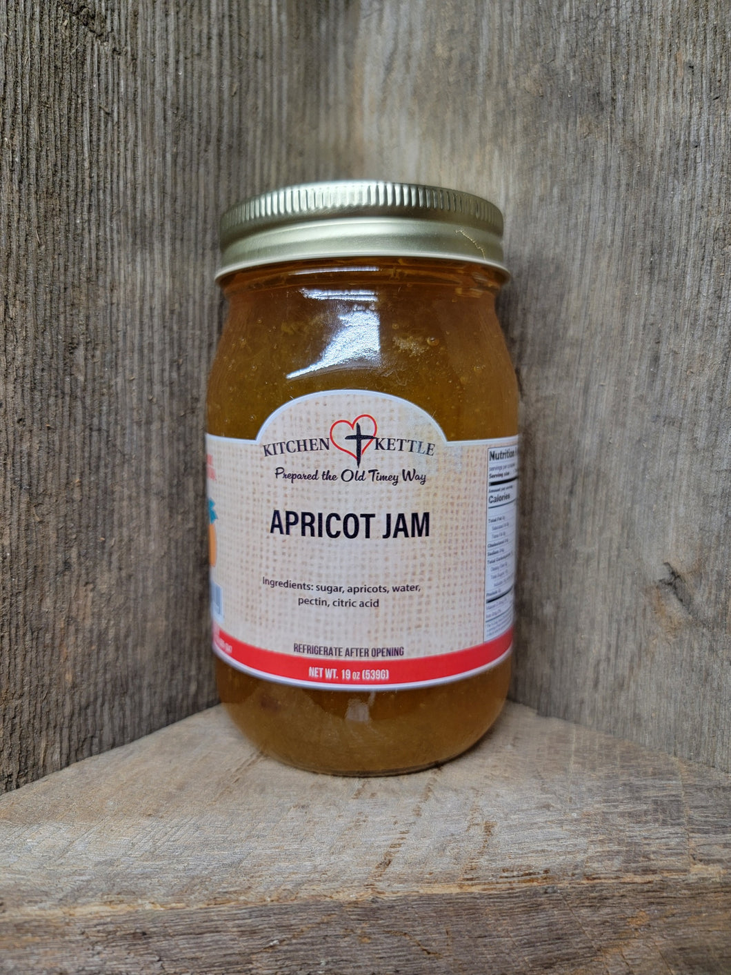 Apricot Jam 16oz