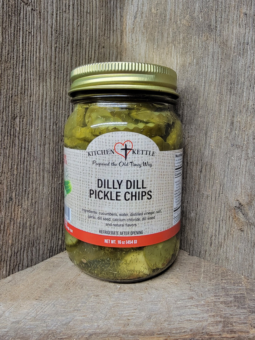 Dilly Dill Pickles Chips 16oz