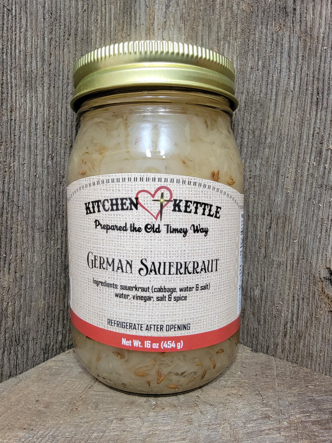 German Sauerkraut 16oz