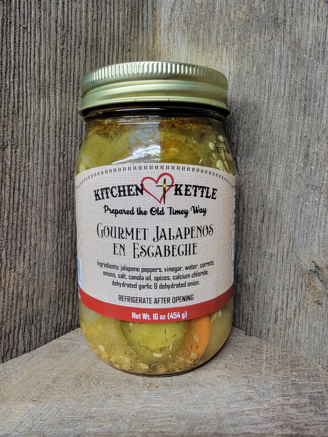 Gourmet Jalapenos en Escabeche 16oz