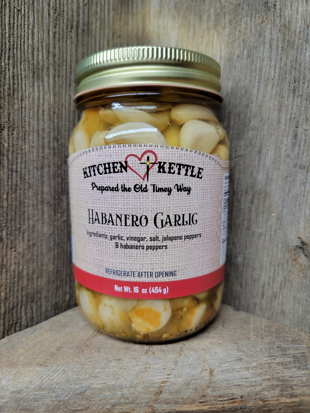 Habanero Garlic 16oz