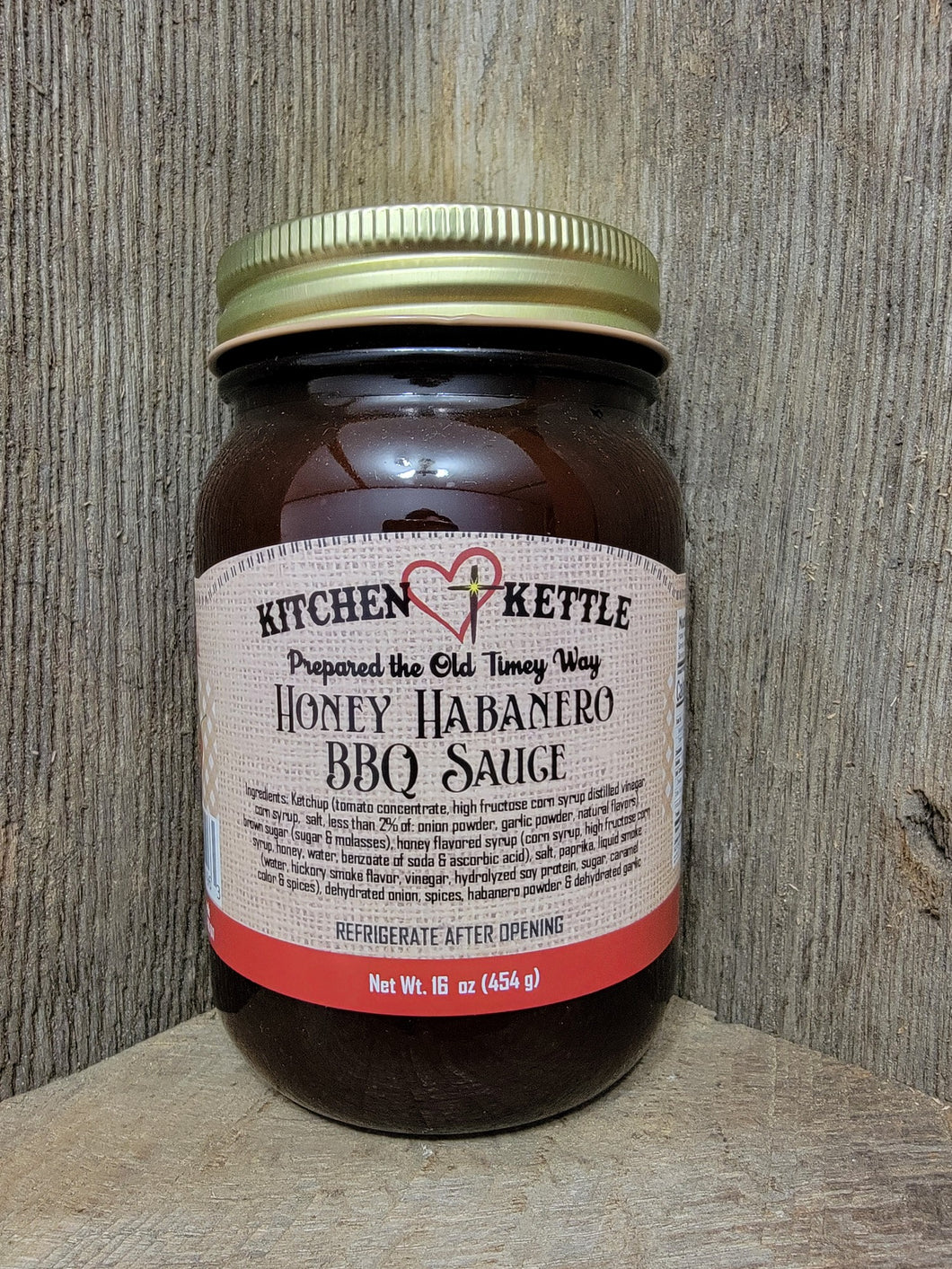 Honey Habanero BBQ Sauce 16oz