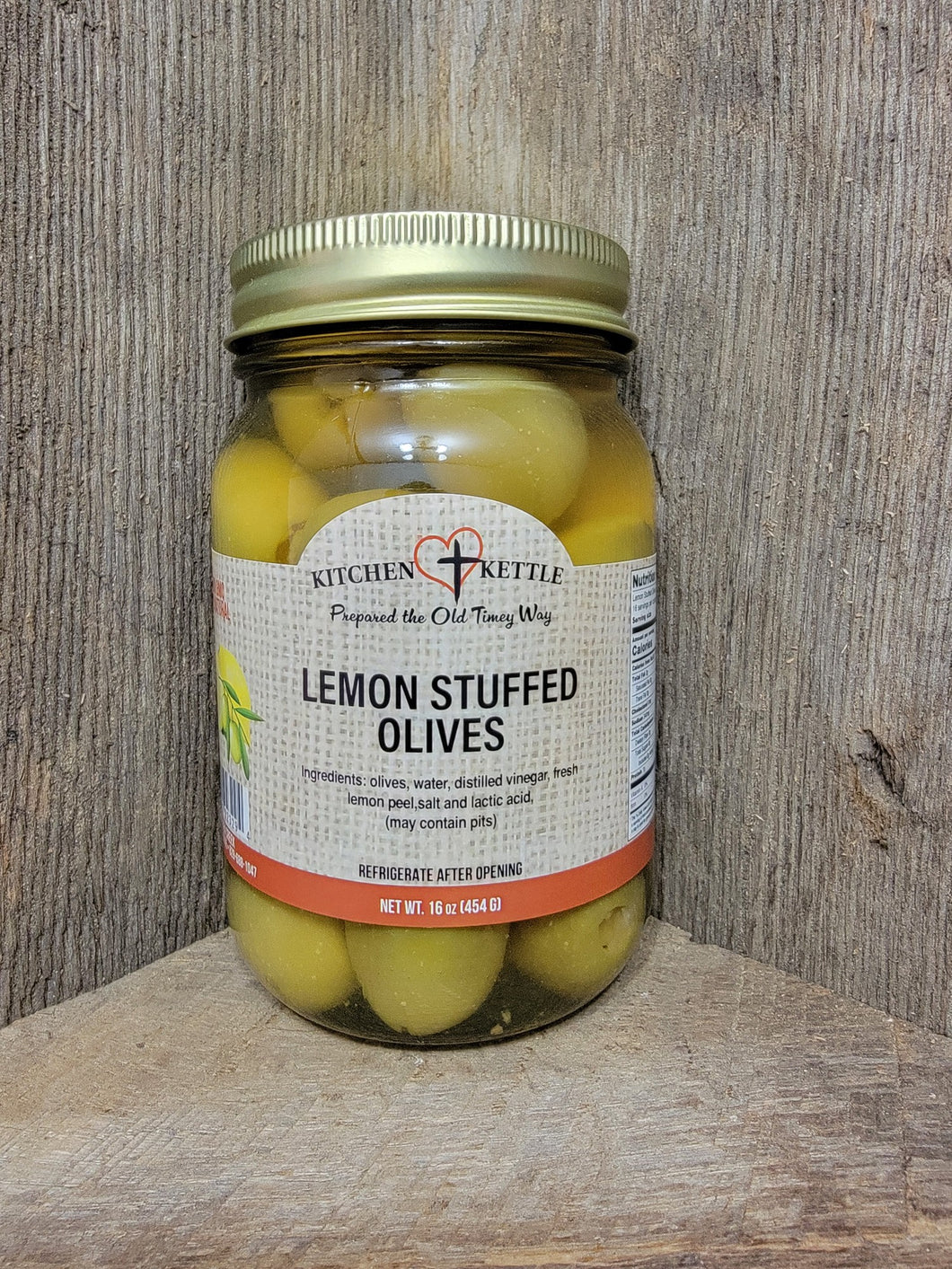 Lemon Stuffed Olives