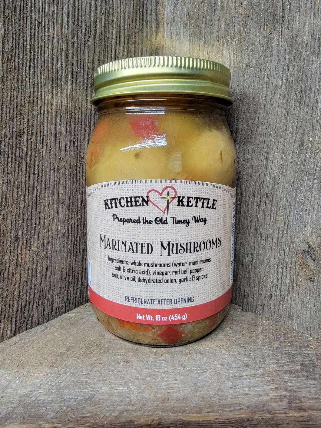 Marinated Mushrooms 16oz