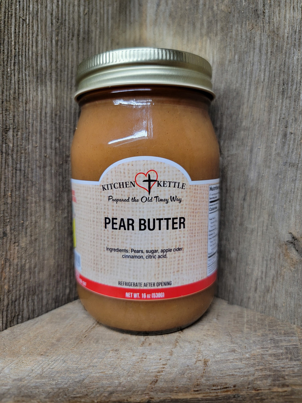 Pear Butter 16oz
