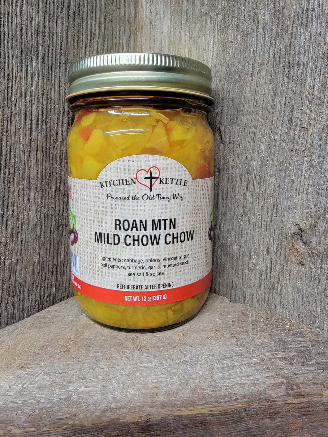 Roan Mtn Mild Chow Chow 16oz