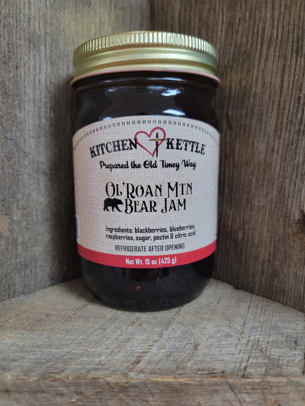 Roan Mtn Ol' Bear Jam 16oz