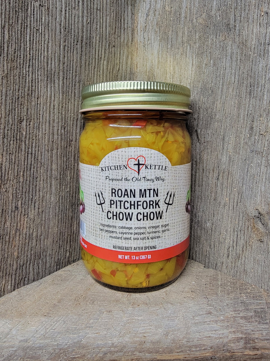 Roan Mtn Pitchfork Chow Chow 16oz